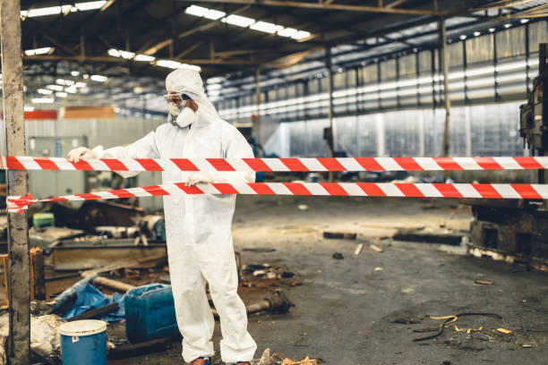 Professional Unattended Death Cleanup technician working in Hamilton, GA